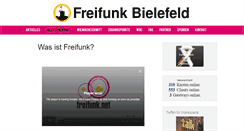 Desktop Screenshot of freifunk-bielefeld.de